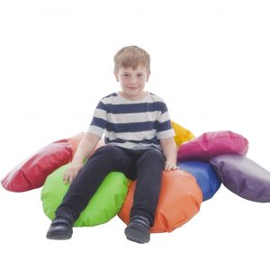 Child Faux Leather Scatter Cushions